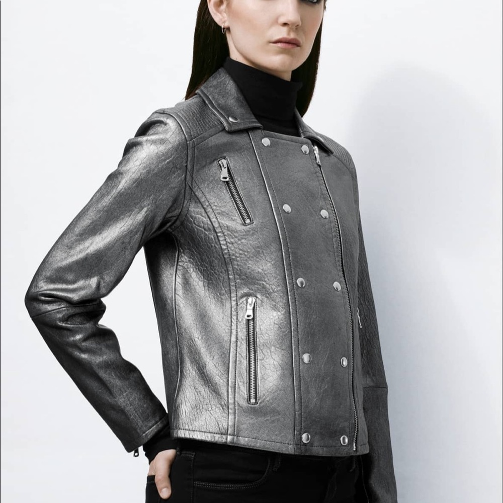 J Brand Valo Leather Jacket